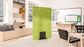 Acoustic Satori Divider Screen Bubbles 1200 x 1800mm Apple Green BVAPARTSATORIBUBAG