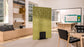 Acoustic Satori Divider Screen Bubbles 1200 x 1800mm Sage BVAPARTSATORIBUBSE