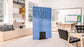 Acoustic Satori Divider Screen Bubbles 1200 x 1800mm Sky Blue BVAPARTSATORIBUBSB