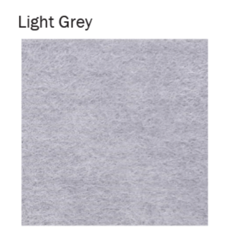 Acoustic Wave Panels 1200mm x 2400mm x 9mm - Choice of Colours Light Grey BVWLG1224