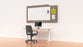 Acoustic Whiteboard Milford 1200mm x 1500mm, with Pinboard - Choice of Colours Dark Camel BVAW1215DCMILFORD