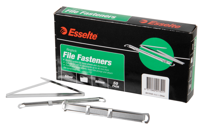 Esselte Paper Fastener 80mm x 50's