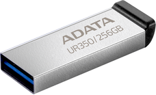 Adata ADATA UR350 USB3.2 256GB Flash Drive Nickel/Black DVFP208-Y56