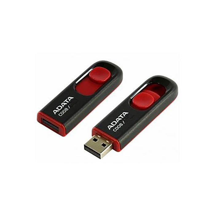 ADATA C008 Retractable USB 2.0 Flash Drive 64GB DVFP313-R64