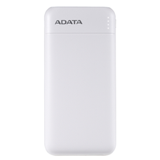 ADATA C100 USB Type-C + Type-A 10000mAh Powerbank, White DVPWR088