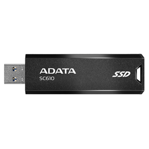 ADATA SC610 Retractable USB3.2 Gen 2 2TB External Solid State Drive DVFP300-T2