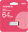 ADATA UR350 USB3.2 64GB Flash Drive Nickel/Black DVFP208-X64