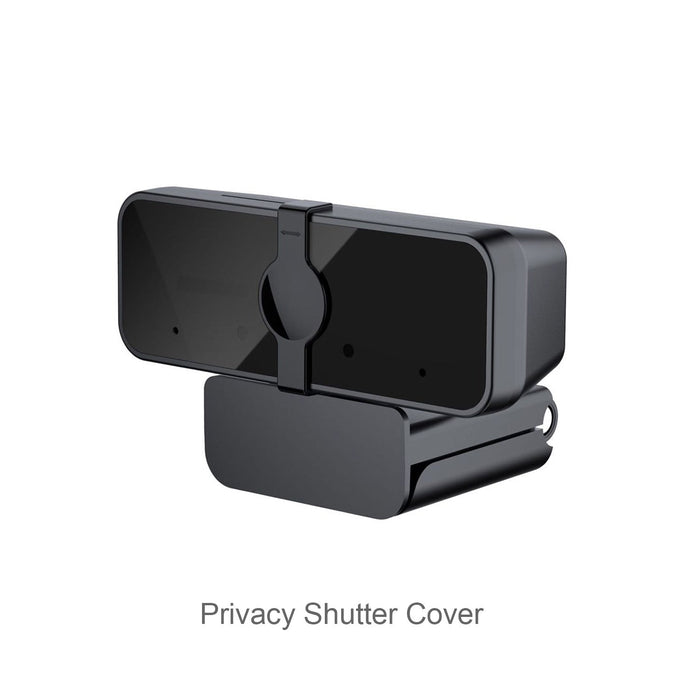 Adesso 4K Ultra HD Webcam, Built-In Stereo Microphone, Privacy Shutter, CyberTrack H6 DSADH6