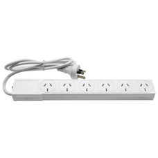 The Brute Power Co. Powerboard - 6 Socket + Overload Protection