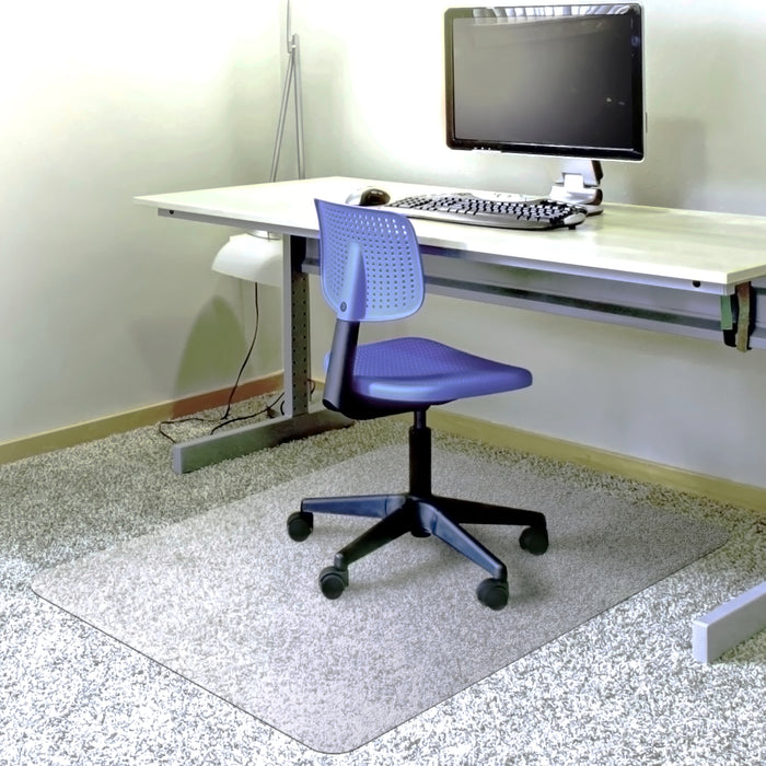 Marbig Polycarbonate Upto 12mm Any Pile Carpet Chairmat 1200 x 1500mm