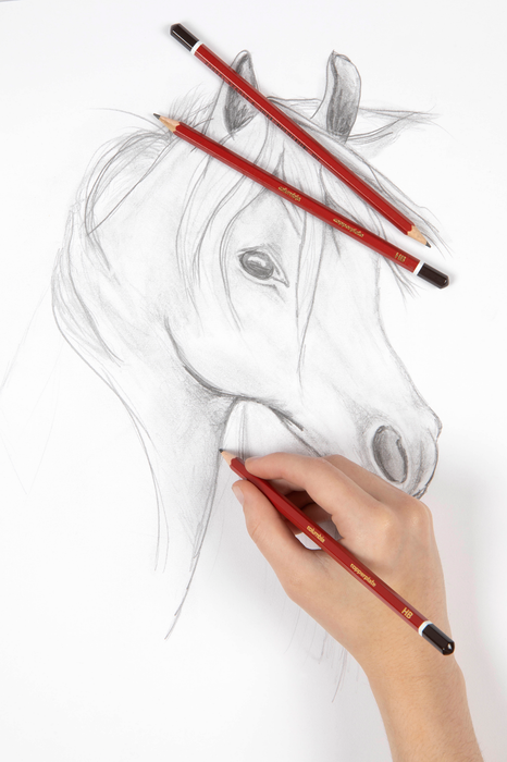 HB Pencil Columbia Copperplate - Hexagonal 20's Pack