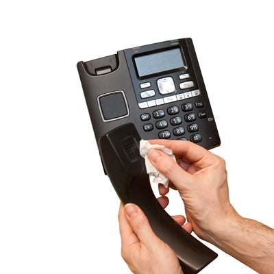 AF Isoclene Anti-Bacterial Office Wipes - Tub of 100 DVCL110