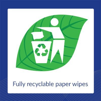 AF Screen-Clene Anti-Static Cleaning Wipes, Tub of 100, For Laptops, Monitors & Screens DVCL125