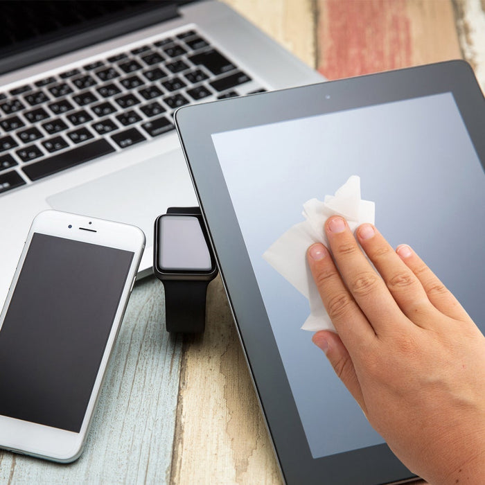 AF Screen-Clene Anti-Static Cleaning Wipes, Tub of 100, For Laptops, Monitors & Screens DVCL125