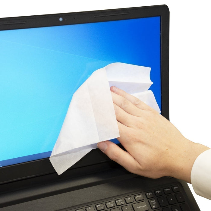 AF Screen-Clene Anti-Static Cleaning Wipes, Tub of 100, For Laptops, Monitors & Screens DVCL125