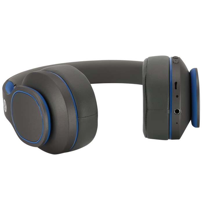 Moki Navigator Noise Cancelling Wireless Over-Ear Headphones - Blue