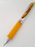 Pentel Energel Gel Roller Pen Retractable BL77 0.7mm Yellow - Pack of 12