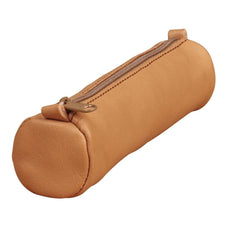 Age Bag Pencil Case Round Small Tan FPC77018C