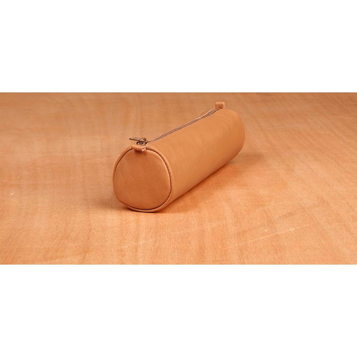 Age Bag Pencil Case Round Tan FPC77017C