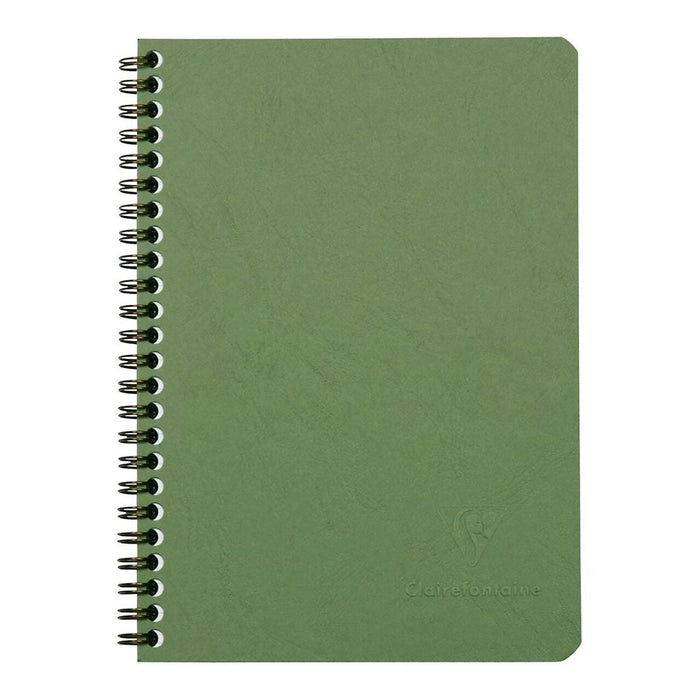 Age Bag Spiral Notebook A5 Lined Green FPC785363C