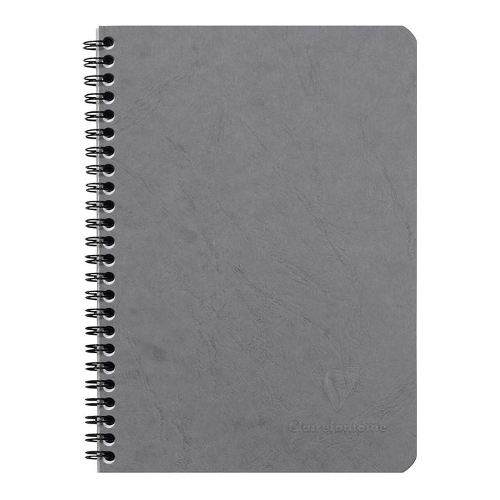 Age Bag Spiral Notebook A5 Lined Grey FPC785365C