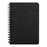 Age Bag Spiral Notebook Pocket Lined Black FPC785961C