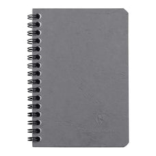 Age Bag Spiral Notebook Pocket Lined Grey FPC785965C