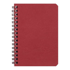 Age Bag Spiral Notebook Pocket Lined Red FPC785962C
