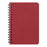 Age Bag Spiral Notebook Pocket Lined Red FPC785962C