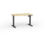 Agile Boost Electric Height Adjustable Desk, Black Frame, 1200mm x 700mm (Choice of Worktop Colours) Atlantic Oak KG_AGEBSSD127B_AO