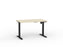 Agile Boost Electric Height Adjustable Desk, Black Frame, 1200mm x 700mm (Choice of Worktop Colours) Nordic Maple KG_AGEBSSD127B_NM