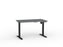 Agile Boost Electric Height Adjustable Desk, Black Frame, 1200mm x 700mm (Choice of Worktop Colours) Silver KG_AGEBSSD127B_S