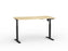 Agile Boost Electric Height Adjustable Desk, Black Frame, 1500mm x 800mm (Choice of Worktop Colours)