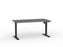 Agile Boost Electric Height Adjustable Desk, Black Frame, 1500mm x 800mm (Choice of Worktop Colours) Silver KG_AGEBSSD158B_S
