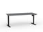 Agile Boost Electric Height Adjustable Desk, Black Frame, 1800mm x 800mm (Choice of Worktop Colours) Silver KG_AGEBSSD188B_S