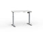 Agile Boost Electric Height Adjustable Desk, Silver Frame, 1200mm x 700mm (Choice of Worktop Colours)