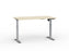 Agile Boost Electric Height Adjustable Desk, Silver Frame, 1500mm x 800mm (Choice of Worktop Colours)