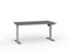 Agile Boost Electric Height Adjustable Desk, Silver Frame, 1500mm x 800mm (Choice of Worktop Colours) Silver KG_AGEBSSD158S_S