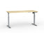 Agile Boost Electric Height Adjustable Desk, Silver Frame, 1800mm x 800mm (Choice of Worktop Colours)