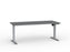 Agile Boost Electric Height Adjustable Desk, Silver Frame, 1800mm x 800mm (Choice of Worktop Colours) Silver KG_AGEBSSD188S_S