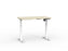 Agile Boost Electric Height Adjustable Desk, White Frame, 1200mm x 700mm (Choice of Worktop Colours)