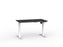 Agile Boost Electric Height Adjustable Desk, White Frame, 1200mm x 700mm (Choice of Worktop Colours) Black KG_AGEBSSD127W_B