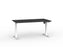 Agile Boost Electric Height Adjustable Desk, White Frame, 1500mm x 800mm (Choice of Worktop Colours) Black KG_AGEBSSD158W_B