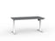 Agile Boost Electric Height Adjustable Desk, White Frame, 1500mm x 800mm (Choice of Worktop Colours) Silver KG_AGEBSSD158W_S