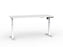 Agile Boost Electric Height Adjustable Desk, White Frame, 1800mm x 800mm (Choice of Worktop Colours)