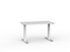 Agile Fixed Height Desk - 1200mm x 700mm, White Frame, Choice of Desktop Colours