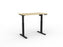 Knight's Agile Electric 2 Column Height Adjustable Desk, Black Frame, 1200mm x 700mm (Choice of Desktop Colours)