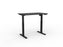 Knight's Agile Electric 2 Column Height Adjustable Desk, Black Frame, 1200mm x 700mm (Choice of Desktop Colours)