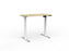 Knight's Agile Electric 2 Column Height Adjustable Desk, White Frame, 1200mm x 700mm (Choice of Desktop Colours)