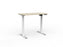 Knight's Agile Electric 2 Column Height Adjustable Desk, White Frame, 1200mm x 700mm (Choice of Desktop Colours)